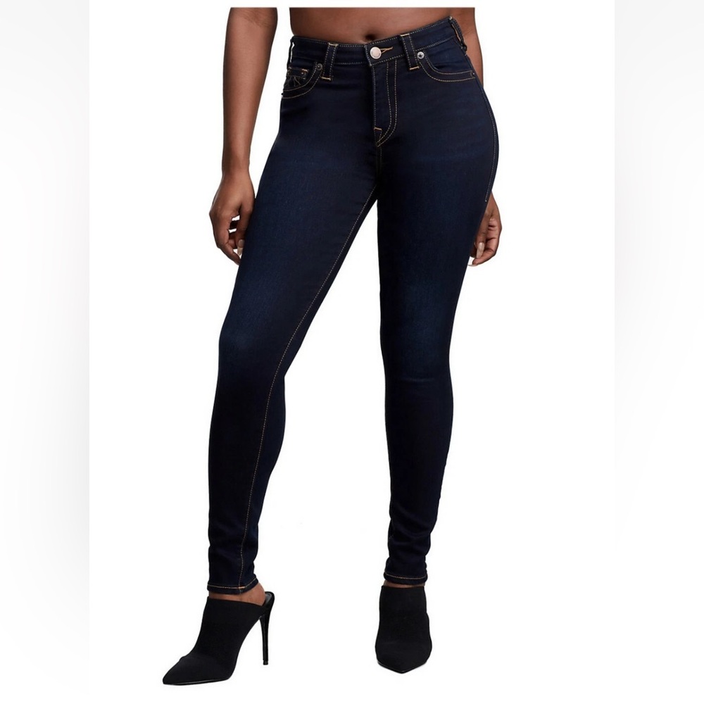 True Religion Halle High Rise Super Skinny Jeans